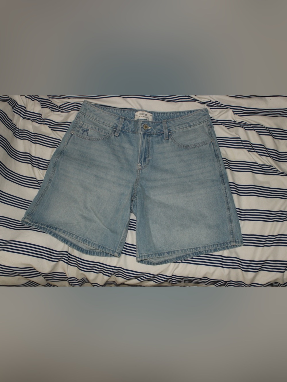 Hollister low rise denim shorts